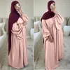 Robes grande taille Musulman modeste Abayas Robe pour les femmes dubaï lâche décontracté confort Robe automne à manches longues Robe modeste Islam vêtements Eid Ramadan 231118