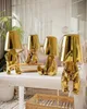 ベッドサイドタッチコントロールテーブルランプコレクションゴールド思想家の彫像は、8750791のためのUSBポートダム可能なモダンナイトナイトスタンドランプを備えています