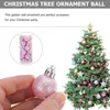 Feestdecoratie 24 pc's witte ornament Holiday Hanging Festival Nationale ornamenten Kerstboomversiering Matte