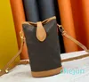 حقيبة Crossbody Bag Women Mini Presh مع سلسلة بطاقة الكتف الفردية حقيبة يد الهاتف المحمول جلد أصلي