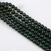 Chains 3A Grade Pistachio Green 9-11mm Edison Round Shape Freshwater Pearl Strand