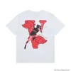 Tees T-shirts Luxe Heren Designer Mode Kleding 2023 Lente Zomer Nieuwe V Tops Lone Anime Karakter Print Street Fashion Br T-shirt Zomer losse Casual Mannen Vrouwen Sho