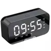 Portabla högtalare S8 Wireless Bluetooth -högtalare HD LED Display Multifunktion Stereo Basshögtalare Alarm Clock FM Radio TF Card Aux Music Playback. 230419