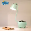 Luci notturne Lampada da tavolo 3 modalità Illuminazione Luminosità regolabile USB ricaricabile Pet LED Dimmerabile Regalo leggero per bambini