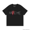 T-shirts T-shirts Luxe Hommes Designer Vêtements de mode V Tops Lone Manches courtes Polyvalent Saint Valentin Limited Love Scratchprint Graffiti Big v Unisexe Couple T-shirt