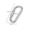 5 PCSCARABINERS D Typ Carabiner Ultra lekkie aluminium aluminium haczyka nakrętka nie do rocka