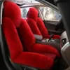 Fotelik samochodowy obejmuje fotelik samochodowy Poduszka zimowa zagęszczona imitacja Królika Włosy bawełniane siedzenie poduszka ciepła uniwersalna poduszka do fotelika samochodowego Q231120