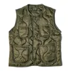 Men's Vests Non Stock Nylon Quilted Vest Military Uniform Lightweight Liner Men's Waistcoat 231120