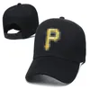 Pirates-P lettre casquettes de Baseball marque hip hop pour hommes femmes casquette en os snap back casquette Snapback chapeaux