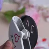 Outils de gâteau en gros une tranche d'amour coupe-pizza en acier inoxydable dans une boîte miniature faveurs de mariage et cadeaux pour la livraison directe des invités Otumg