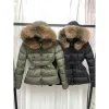 Vendita calda M Famiglia Autunno e Inverno Classico Collo in pelliccia di volpe Con cappuccio Ispessito Giù Cappotto Vita da donna Sottile Corto Rldz Xe1p