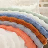 Chair Covers Plush Internet Celebrity Sofa Cushion Winter Thickened Fleece Non-Slip Leather Cover