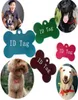 100 Stück/Los, gemischte Farben, doppelseitig, knochenförmig, personalisierte Hunde-ID-Tags, individuell angepasste Katzen-Haustier-ID-Tags, Name, Telefonnummer, ID Ca3702467