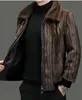 Manteau en fausse fourrure pour hommes, polaire de vison, tendance, haut de gamme, décontracté, veste pour jeunes d'âge moyen, café noir, automne et hiver, 231120