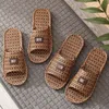Slippers Bathroom Lovers Summer Crochet Flat Anti slip Fashion Brand Beach Shoes Women Home Indoor Slides Men Sandals Ca