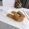 Designer Slipper Luxury Slides Brand Sandals Woman Slide Men Slippers Flat Bottom Flip Flop Design Sneakers Leather Sandal by 1978 W269 04