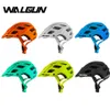 Capacetes de ciclismo Walgun Mountain MTB Bike Helmet Trial XC Off-Road Outdoor Sport Ultralight com Visor Men Women Hat Casco Bicicleta Ciclismo P230419