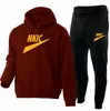 Mens Gyms Spring Autumn Running Tracksuits Sport Suits Hoodies Pants Set Sweatshirt Sweatpants Sportswear Fitness Clothing Tracksuit
