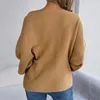 Blusas femininas sexy estilo francês camisola fora do ombro malha pulôver sólido morcego manga longa solta topos outono inverno roupas femininas