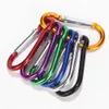 5 PCSCarabiners Mini Carabiner Keychain Aluminum Alloy D-ring Buckle Spring Carabiner Snap Clasp Clip Keychains Outdoor Camping Hiking Daily Use P230420