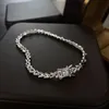 Chaîne PANSYSEN 100% argent massif 925 diamants de laboratoire simulés bracelets pour femme filles mariage cocktail fête bijoux fins 230419