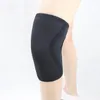 Knie-pads 1pc huls nylon zwarte kleur verdikte gewricht ondersteuning niet-slip slijtage slijtage zweet-absorberende beenbeschermer voor fitnessgebruik