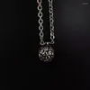 Colliers pendentif évider modèle unique collier de fruits circulaire hommes matures et charmants bijoux individuellement décontracté cool