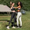 Lu lu alinhamento roupas al feminino ginásio treinamento wear náilon respirável esporte yoga limões leggings estiramento push up jogging conjunto de roupa interior ll