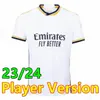 23/24 Bellingham Vini Jr Soccer Jerseys Mbappe Tchouameni 2023 2024 Football Shirt Real Madrids Camavinga Rodrygo Modric Camisetas Men Kids Kids intiforms player player