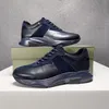 Célèbre marque Jagga Runner Chaussures de sport Tom Fords Casual Nylon Daim Entraîneur En Relief Hommes Striés Semelle En Caoutchouc Baskets Robe De Soirée Confort Chaussures EU38-45 Avec Boîte