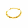 Bangle Gift For Loved Ones Retractable Brass Gold Plated 24k Transfer Bead Bracelet African Ethiopian Wedding Jewelry