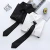 Costumi da bagno da uomo Autunno Donna JK uniforme Cravatta giapponese Manica lunga Camicia corta allentata College Casual Street Pocket Top bianco Camicetta da studente 230420