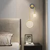 Wandlampen Goud lamp Noordelijke stijl Designer Art Woonkamer Slaapkamer Luxe Decoratie Aisle Balkon Bed naast