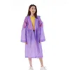 Imperméables unisexe imperméable épaissi imperméable manteau de pluie femmes hommes Camping vêtements de pluie non jetable Eva Poncho