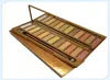 El maquillaje más nuevo Paletas de sombras de ojos Honey 12 colores Paleta de neutros dorados mate Sombra de ojos resistente al agua de larga duración más pincel 3255544