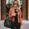 Jaquetas masculinas roupas de inverno mulheres pu jaquetas de couro cor sólida casaco curto moda primavera outono jaqueta feminina slim casacos mulher outwear 231120