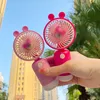 Симпатичная мини -портативная рука, удерживаемая Electric USB Outdoor Fan Fan Fan Fan Perso