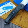 940 Osborne EDC Нож складной карман Tanto Blade Flat Edge Tactical Survival Tool Tool инструмент углеродное волокно
