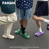 Vrouwen zomer mannen indoor eva koel zacht bodem sandalen trend unisex glijdt lichtgewicht strandschoenen slippers naar huis
