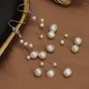 Dangle Earrings Baroque Pearl Long For Women Elegant Jewelry Cluster Natural Freshwater Tassel Drop Wedding Gifts