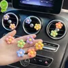 Fiore carino Aromaterapia Decorazione presa d'aria per auto Clip per profumo Deodorante per ambienti Decorazione floreale colorata Accessori auto