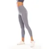 LL Pantaloni da yoga da donna Push Up Fitness Collant da palestra Leggings Morbidi a vita alta Sollevamento dell'anca Elastico T-Line Pantaloni sportivi da atletica femminile sexy