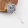 Brooches Fashionable Men Women Rose Flower Fashion Brooch Pin Blazer Suit Lapel Wedding Party Charm Pins Jewelry Clothes Accessories