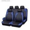 Housses de siège auto Housses de siège de voiture universelles pour VW CC T-ROC Golf 5 Passat B5 Mitsubishi Eclipse Cross ASX accessoires Auto Full Surround Q231120