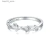 Bröllopsringar 2023 Spring Colloction Heart Rings for Women föreslår engagemang bröllopsring vintage smycken anillos gåva al q231120