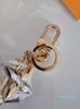 High Qualtiy Brand Designer Keychain Fashion Purse Pendante Chain de voiture Charm Sac de creux de creux de creux