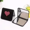 Compact Mirrors TSHOU493 Square Makeup Mirror Portable Double-sided Cosmetic Mirror Folding Pocket Compact Mirror Travel Accessories Christmas 231120