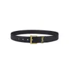 Designer YS Letter Belt Luxury Fashion Top Quality New Buckle Hot Selling äkta läder Kvinnors brevbälte 2.0/3.0 Belt Forest Buckle Red Belt