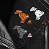 Pins Brooches Creative Tren Cartoon Camel Chipmunk Animal Oil Drop Brooch Pin Denim Bag Gift Men Women Fashion Jewelry Cloth C DecorationL231120