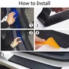 3D Nano koolstofvezel auto sticker Paste Protector Strip Auto deur dilling zijspiegel anti scratch tape waterdichte beveiligingsfilm